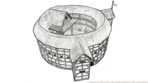 Rendering of The Globe Theatre