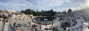 Greek theatre of Siracusa (Italy). Photo courtesy of Kiara Pipino